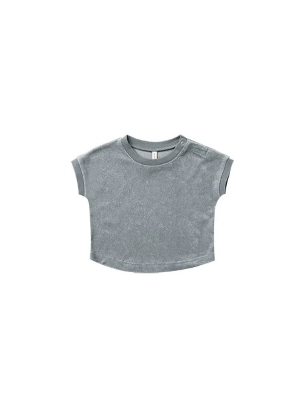 Quincy Mae Terry Blue Top